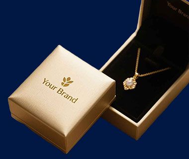Suministros de cajas de regalo de marca de caja de anillo de joyer&iacute;a