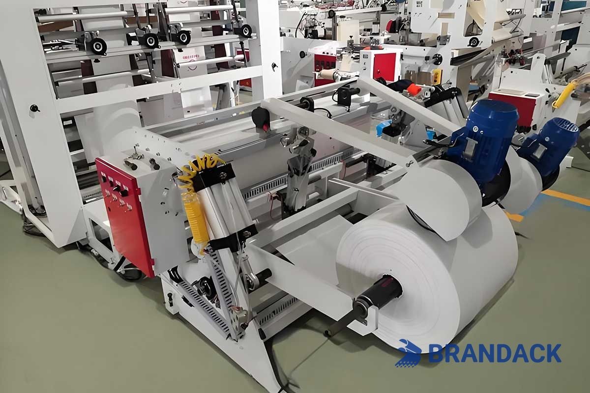 M&aacute;quina autom&aacute;tica para fabricar bolsas de pl&aacute;stico de alta velocidad