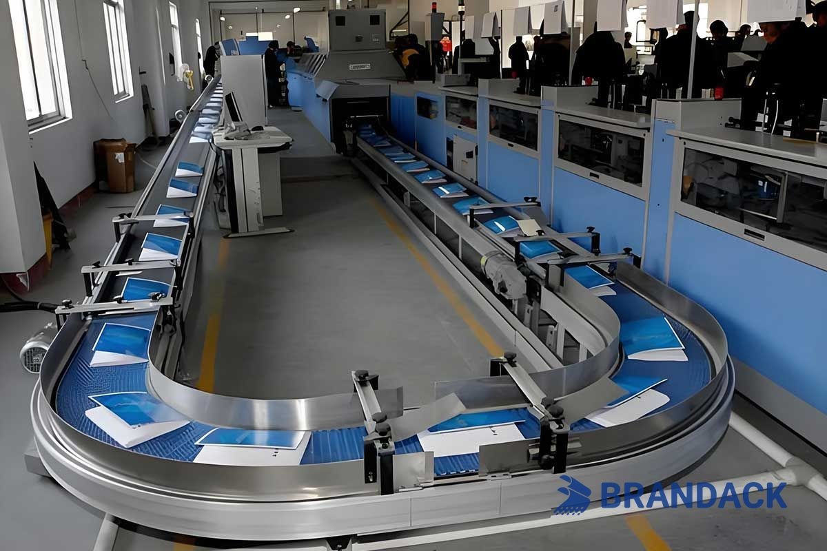 L&iacute;nea de encuadernaci&oacute;n e impresi&oacute;n offset