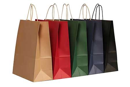 Bolsa de compras de papel personalizada - Bolsas de embalaje de marca a medida