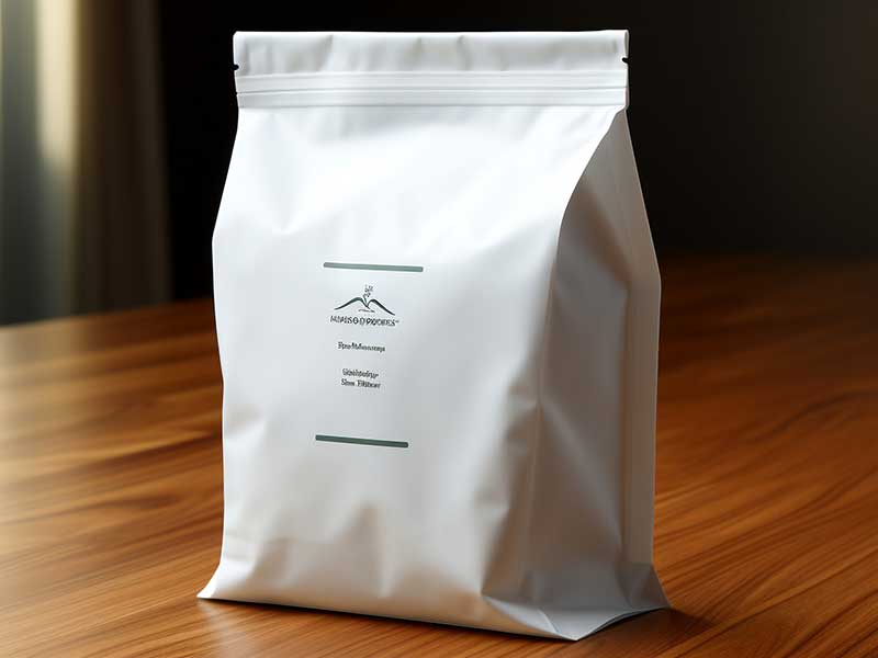Bolsas de embalaje de caf&eacute; personalizadas, bolsas de caf&eacute; reciclables en blanco, bolsas de caf&eacute; con cremallera que se puede volver a sellar